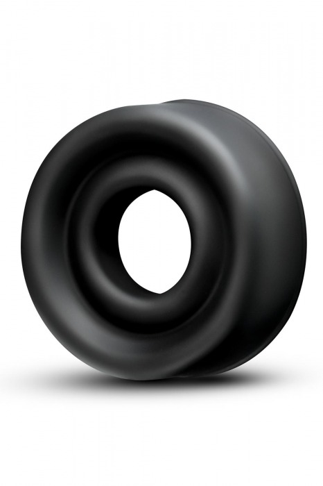 Черный уплотнитель на вакуумную помпу Silicone Pump Sleeve Medium - Blush Novelties - в Саратове купить с доставкой