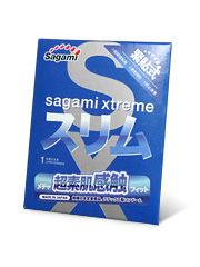 Презерватив Sagami Xtreme FEEL FIT 3D - 1 шт. - Sagami - купить с доставкой в Саратове