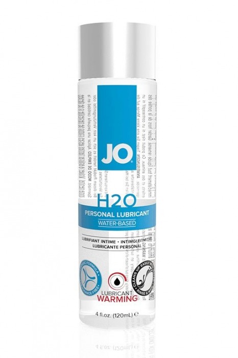 Возбуждающий лубрикант на водной основе JO Personal Lubricant H2O Warming - 120 мл. - System JO - купить с доставкой в Саратове