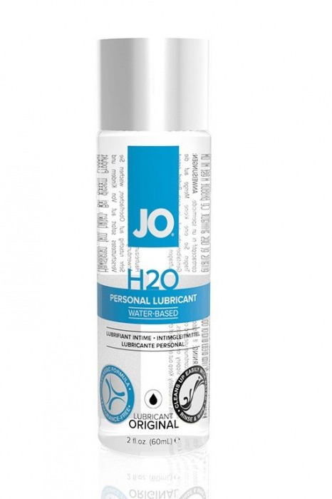 Нейтральный лубрикант на водной основе JO Personal Lubricant H2O - 60 мл. - System JO - купить с доставкой в Саратове