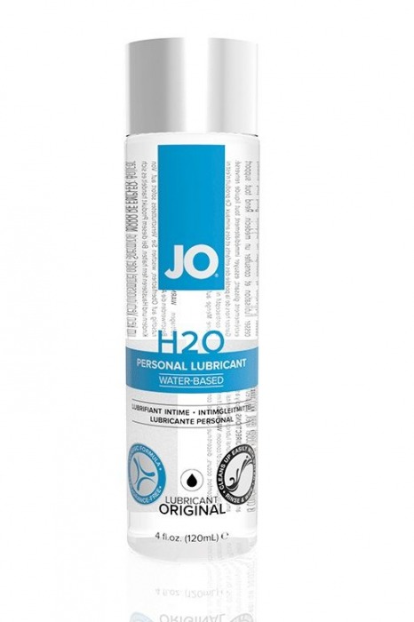 Нейтральный лубрикант на водной основе JO Personal Lubricant H2O - 120 мл. - System JO - купить с доставкой в Саратове