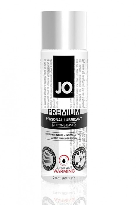 Возбуждающий лубрикант на силиконовой основе JO Personal Premium Lubricant  Warming - 60 мл. - System JO - купить с доставкой в Саратове