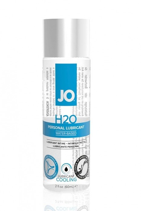 Охлаждающий лубрикант на водной основе JO Personal Lubricant H2O COOLING - 60 мл. - System JO - купить с доставкой в Саратове