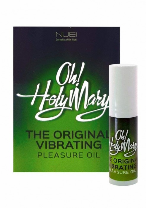 Масло унисекс с эффектом вибрации Oh! Holy Mary - 6 мл. - Nuei cosmetics - купить с доставкой в Саратове