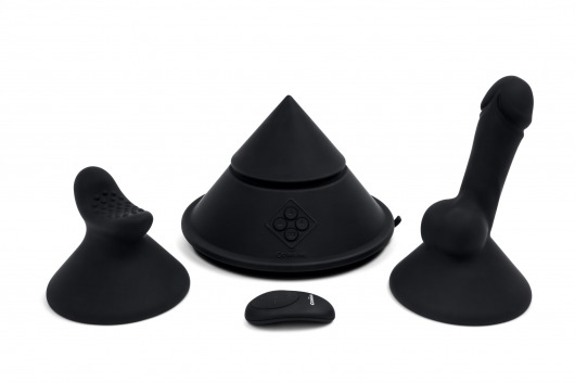 Конусный вибромассажер Cowgirl Cone с 2 насадками - CowGirl - купить с доставкой в Саратове