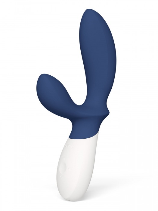 Синий вибромассажер простаты Lelo Loki Wave 2 - 19,6 см. - Lelo - в Саратове купить с доставкой