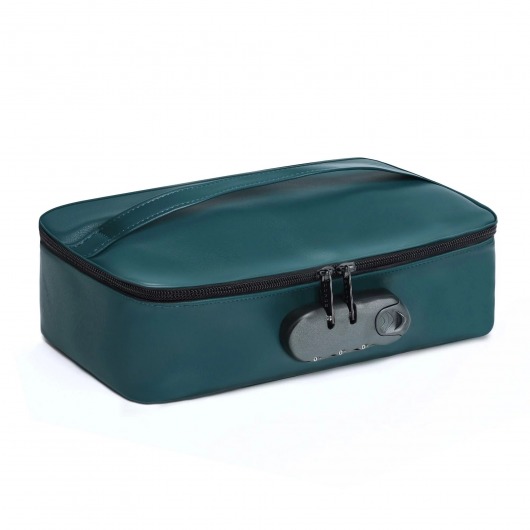 Зеленая сумочка для хранения игрушек Discreet Box - Dorcel - купить с доставкой в Саратове