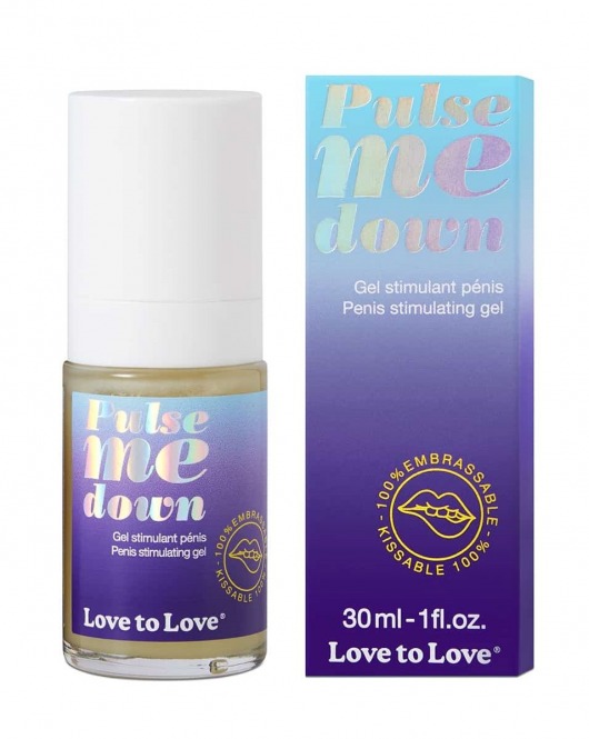 Стимулирующий гель для пениса Pulse Me Down - 30 мл. - Love to Love - купить с доставкой в Саратове