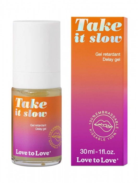 Пролонгирующий гель для мужчин Take It Slow - 30 мл. - Love to Love - купить с доставкой в Саратове