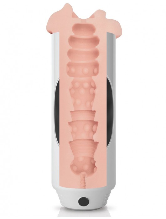 Мастурбатор-вагина Extreme Toyz Mega Grip Vibrating Stroker Mouth - Pipedream - в Саратове купить с доставкой