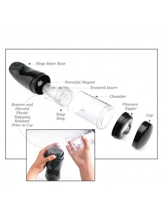 Перезаряжаемый мастурбатор-вагина с держателем для мобильных устройств Extreme Toyz Me - Pipedream - в Саратове купить с доставкой