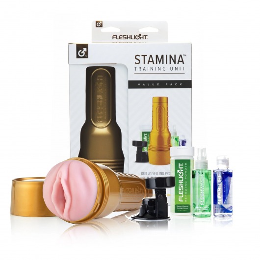 Набор для мастурбации Fleshlight Stamina Training Unit - Fleshlight - в Саратове купить с доставкой