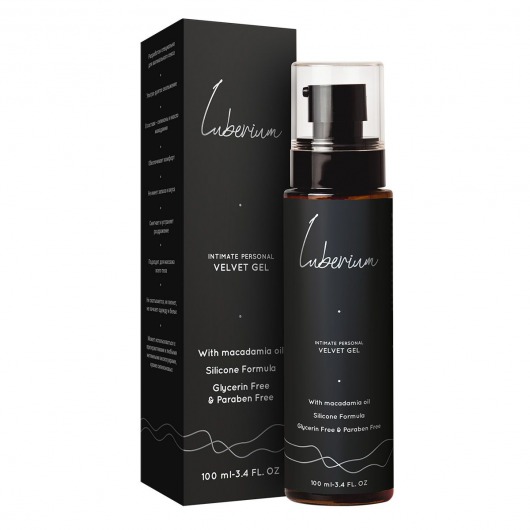 Интимный гель на силиконовой основе с маслом макадамии Luberium Velvel Gel - 100 мл. - Luberium - купить с доставкой в Саратове
