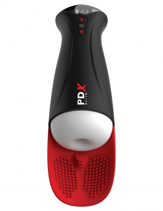 Мастурбатор в колбе с вибрацией Fuck-O-Matic Pro XL - Pipedream - в Саратове купить с доставкой