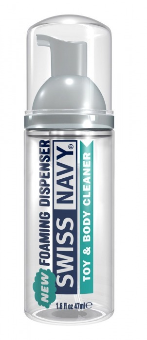 Очищающая пенка для игрушек и тела Toy   Body Cleaner Foamer - 47 мл. - Swiss navy - купить с доставкой в Саратове