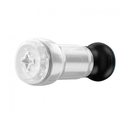 Набор PowerBlow   Feel Pocket Stroker Crystal: мастурбатор и интерактивная насадка - Kiiroo - в Саратове купить с доставкой