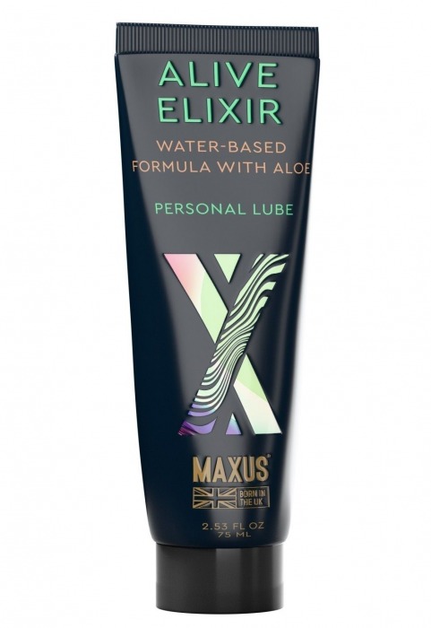 Интимный гель на водной основе MAXUS Alive Elixir - 75 мл. - Maxus - купить с доставкой в Саратове