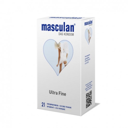Особо тонкие презервативы Masculan Ultra Fine - 21 шт. - Masculan - купить с доставкой в Саратове