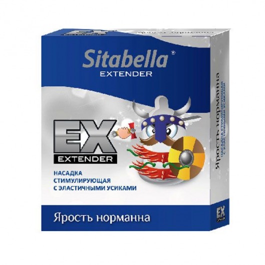 Стимулирующая насадка Sitabella Extender  Ярость норманна - Sitabella - купить с доставкой в Саратове