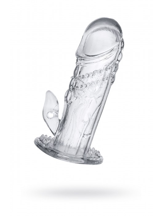 Прозрачная насадка на пенис Uco - 13 см. - A-toys - в Саратове купить с доставкой