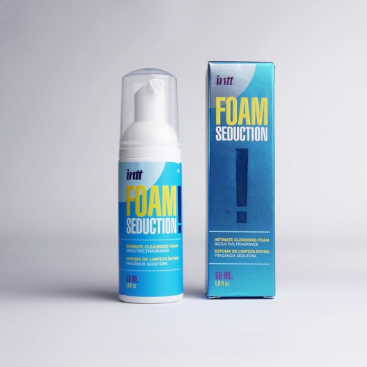 Очищающая пенка для тела Foam Seduction - 50 мл. - INTT - купить с доставкой в Саратове