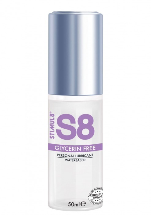 Лубрикант на водной основе S8 Glycerin Free без глицерина - 50 мл. - Stimul8 - купить с доставкой в Саратове