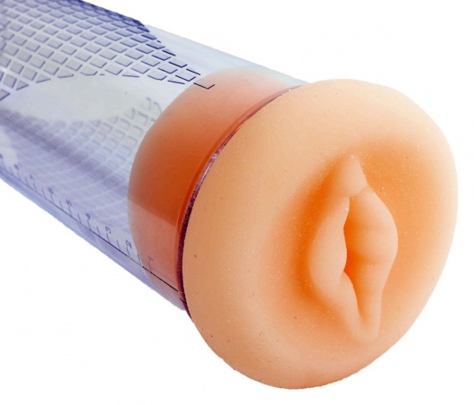 Телесный уплотнитель для вакуумной помпы в виде вагины - Boys of Toys - в Саратове купить с доставкой