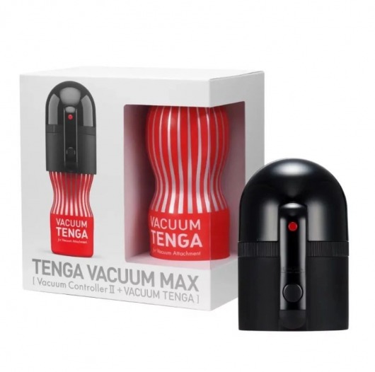Набор Tenga Vacuum Max: мастурбатор и устройство для создания вакуума - Tenga - в Саратове купить с доставкой Набор Tenga Vacuum Max: мастурбатор и устройство для создания вакуума - Tenga - в Саратове купить с доставкой