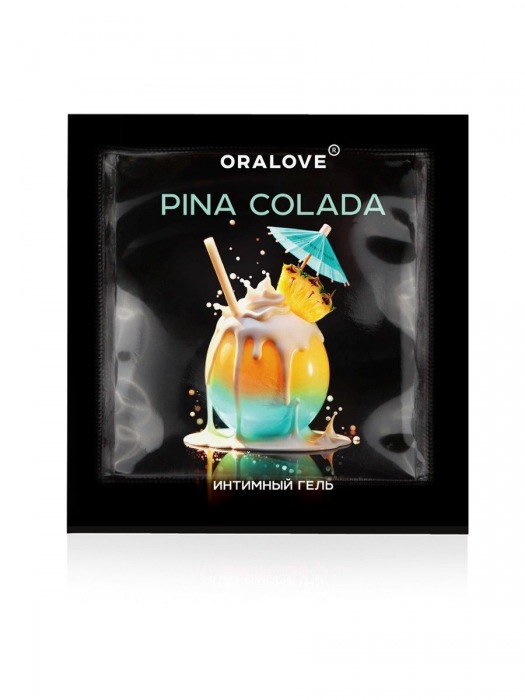 Саше съедобной оральной смазки OraLove с ароматом пина колада - 3 гр. - Биоритм - купить с доставкой в Саратове