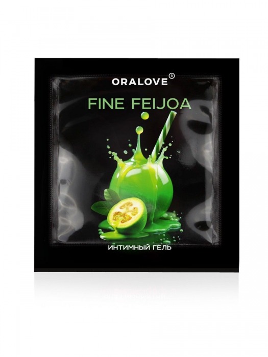 Саше съедобной оральной смазки OraLove с ароматом фейхоа - 3 гр. - Биоритм - купить с доставкой в Саратове