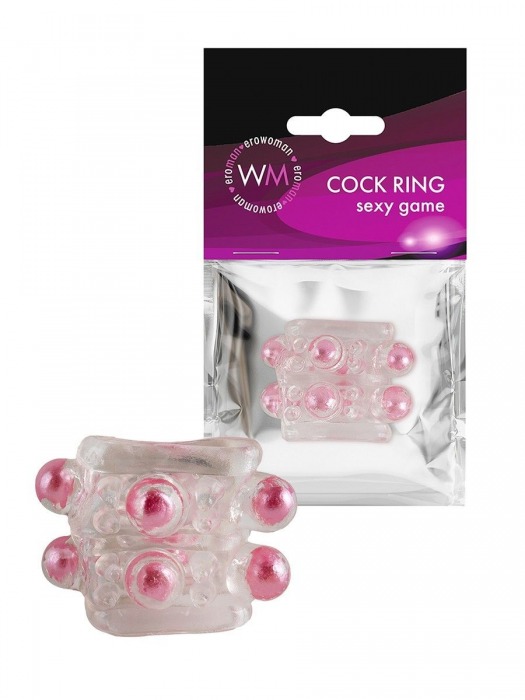 Прозрачная насадка на пенис с цветными шариками - Erowoman-Eroman - в Саратове купить с доставкой