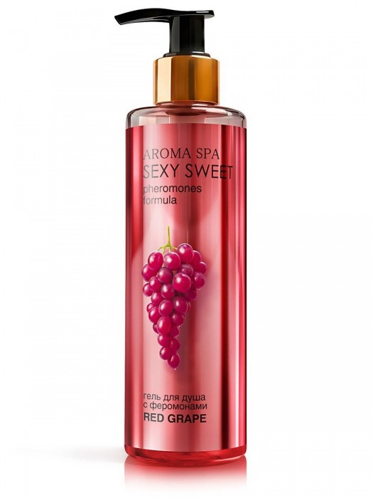 Гель для душа с феромонами и ароматом винограда Red Grape - 200 мл. -  - Магазин феромонов в Саратове