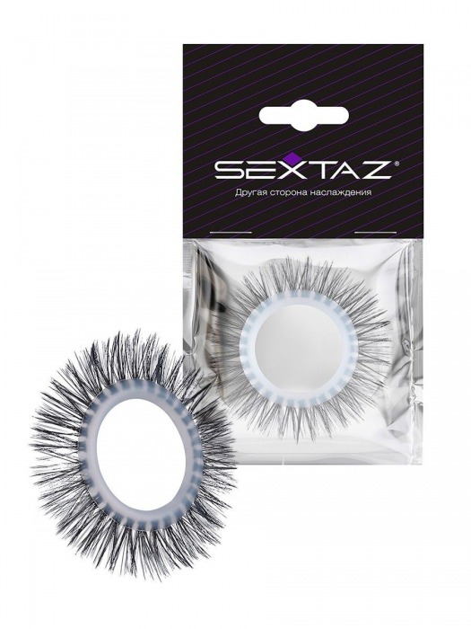 Круглое эрекционное кольцо с длинными «ресничками» - Sextaz - в Саратове купить с доставкой
