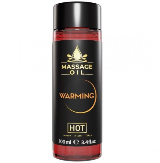 Массажное масло с согревающим эффектом Massage Oil Warming - 100 мл. - HOT - купить с доставкой в Саратове