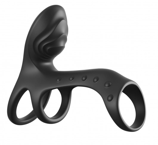 Черная насадка на пенис Ultimate Couples Cage Pro - Pipedream - в Саратове купить с доставкой