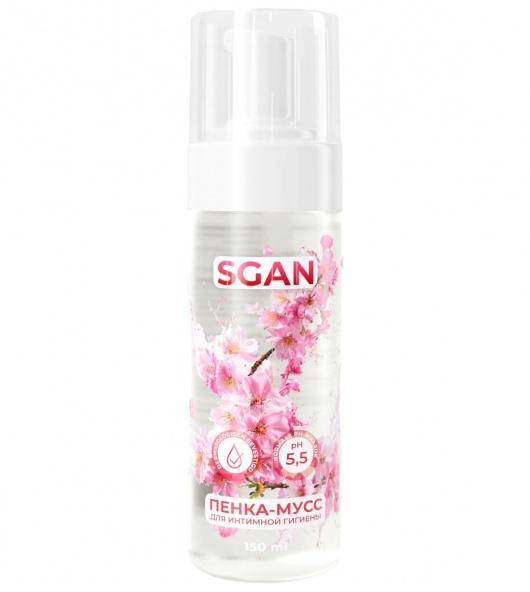 Пенка-мусс для интимной гигиены SGAN с пребиотиками - 150 мл. - SGAN - купить с доставкой в Саратове