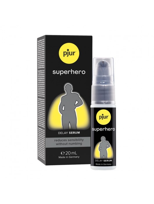 Пролонгатор-сыворотка pjur Superhero Delay Serum - 20 мл. - Pjur - купить с доставкой в Саратове