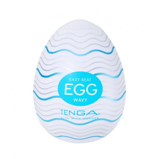 Мастурбатор-яйцо Tenga Egg Wavy - Tenga - в Саратове купить с доставкой