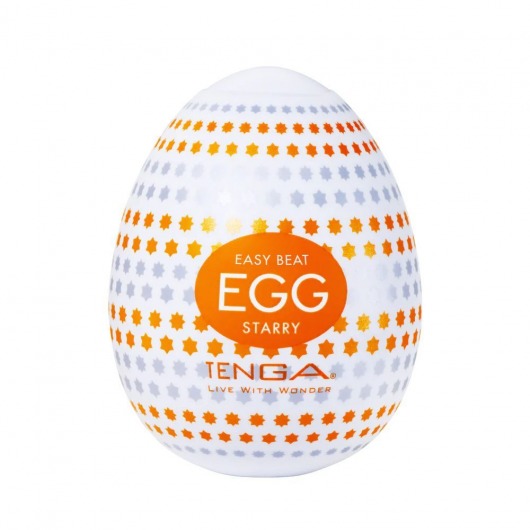 Мастурбатор-яйцо Tenga Egg Starry - Tenga - в Саратове купить с доставкой