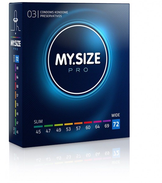 Презервативы MY.SIZE размер 72 - 3 шт. - My.Size - купить с доставкой в Саратове