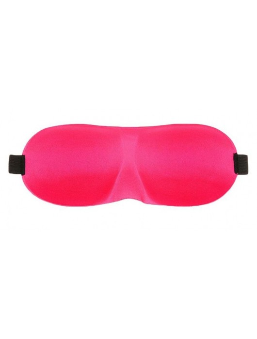 Розовая глухая маска на резинке - Sitabella - купить с доставкой в Саратове