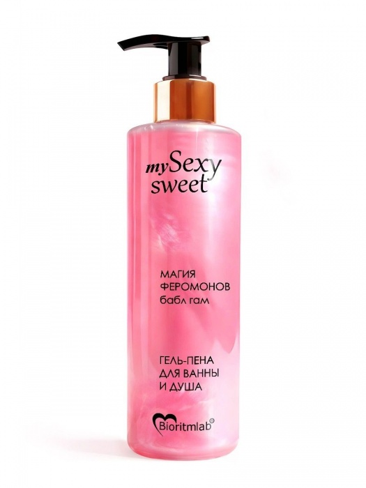 Гель-пена для ванны и душа Sexy Sweet с феромонами и ароматом бабл-гам - 200 мл. -  - Магазин феромонов в Саратове