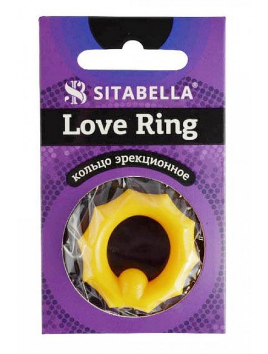 Цветное эрекционное кольцо Love Ring - Sitabella - в Саратове купить с доставкой