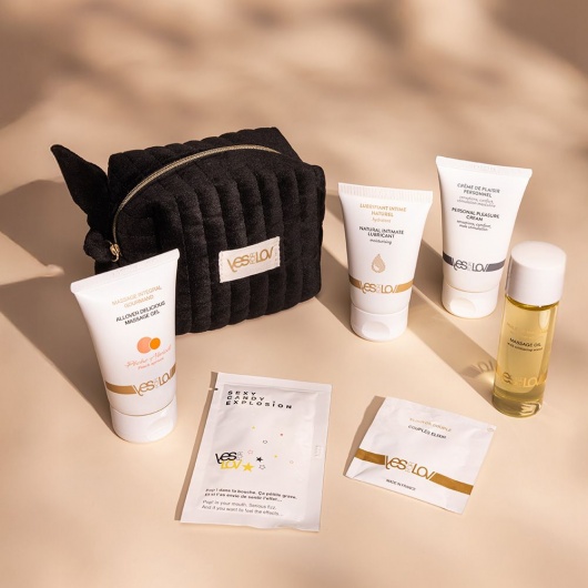Набор YESforLOV La Trousse Enchantée в черной косметичке - YESforLOV - купить с доставкой в Саратове