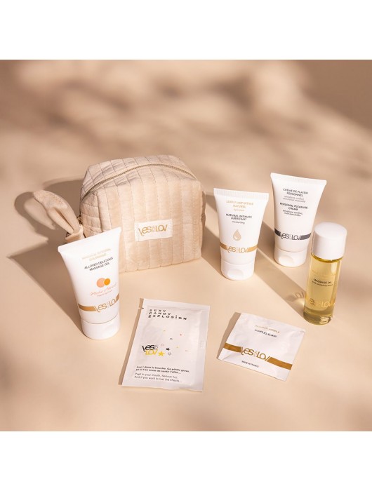 Набор YESforLOV La Trousse Enchantée в бежевой косметичке - YESforLOV - купить с доставкой в Саратове