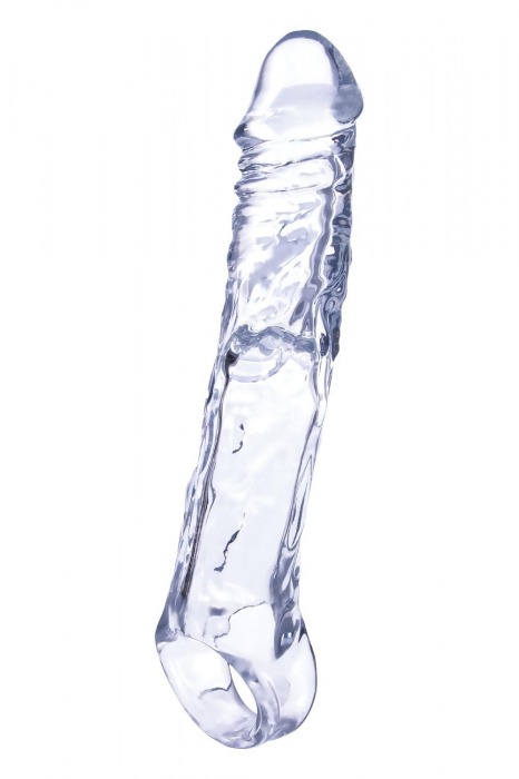 Прозрачная насадка-удлинитель Length Enhancer с подхватом - 22,3 см. - NMC - в Саратове купить с доставкой