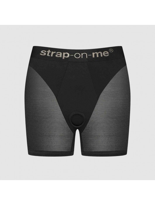 Трусики-шорты для фиксации насадок Strap-on-me Harness Lingerie Halo - size S - Strap-on-me - купить с доставкой в Саратове