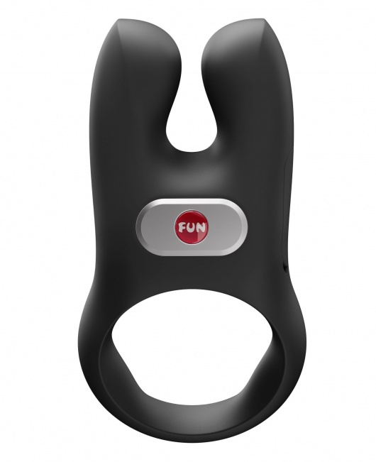 Черное эрекционное виброкольцо Nos - Fun Factory - в Саратове купить с доставкой