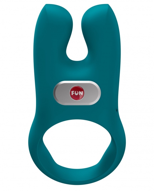 Зеленое эрекционное виброкольцо Nos - Fun Factory - в Саратове купить с доставкой