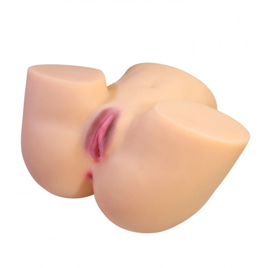 Телесный мастурбатор Liora с 2 любовными тоннелями - Baile - в Саратове купить с доставкой